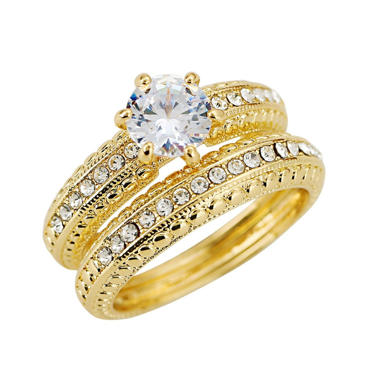 Female High-end Niche Ring Zircon