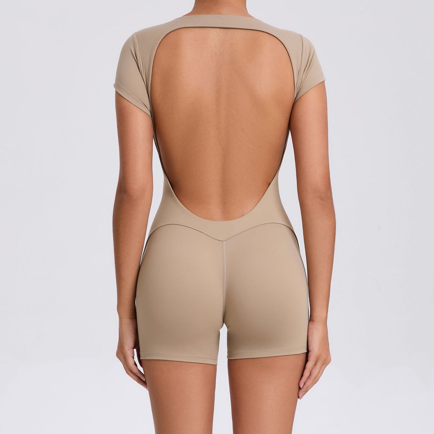 Backless Tight Dance Sports Yoga Jumpsuit